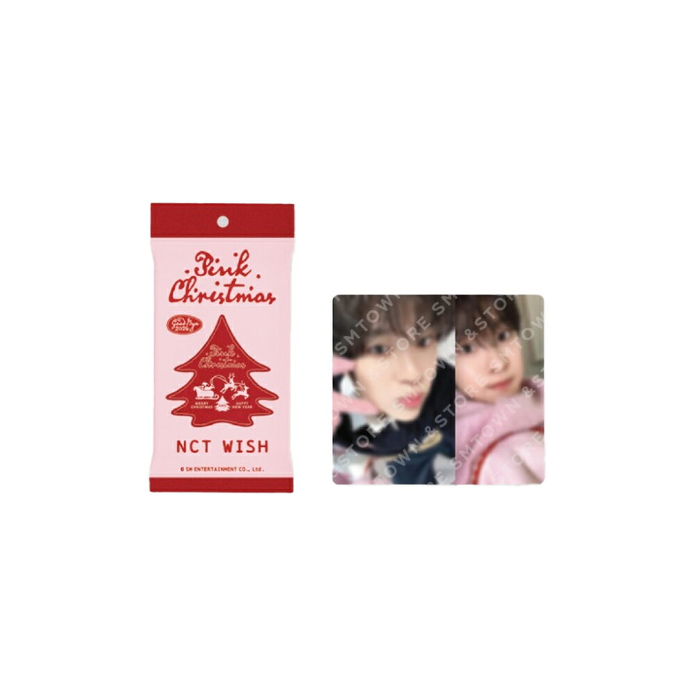 楽天市場】NCT WISH -2024 PINK CHRISTMAS PHOTO CARD RANDOM PACK