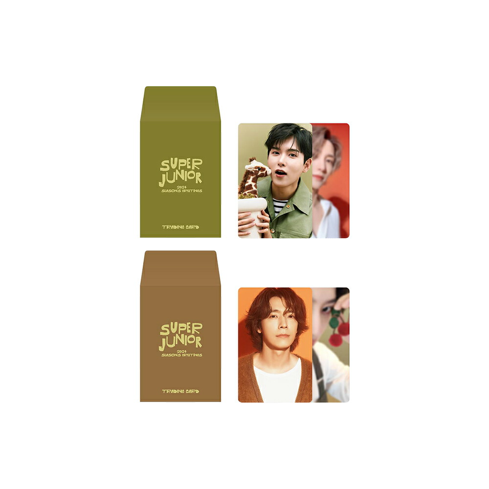 楽天市場】☆店舗特典付き☆ SUPER JUNIOR 2024 SEASON'S GREETINGS