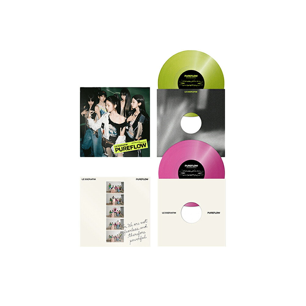 LESSERAFIM - PUREFLOW PT.1 / 2ND STUDIO ALBUM / VINYL VER / LP VER｜KPOPマーチ