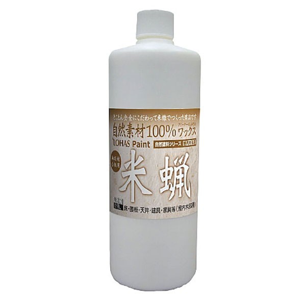 LOHAS 木部洗浄剤蝋涙 米蝋(こめろう) 2L 花・ガーデン・DIY-DIY・工具