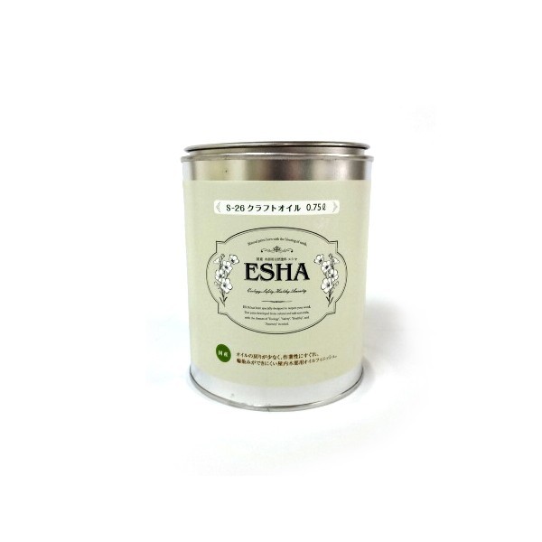 ESHA エシャ S-26 クラフトオイル 2.5L|KQLFTTOOLS