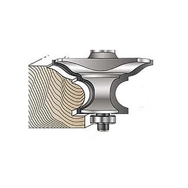 【楽天市場】MLCS #7890 Wainscoting Pedestal Router Bit:KQLFTTOOLS
