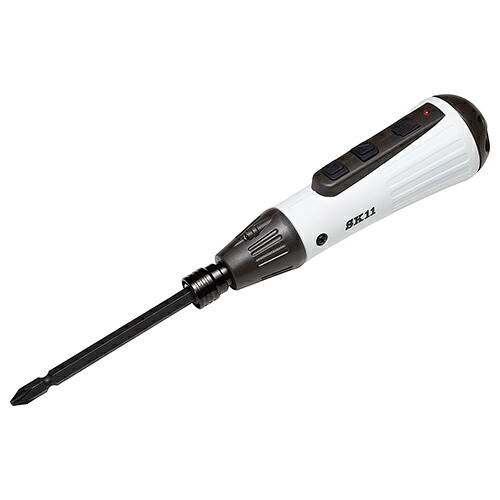 SK11 充電式デュアルドライバー SDV-DUO-WH/BK 【4977292403344】