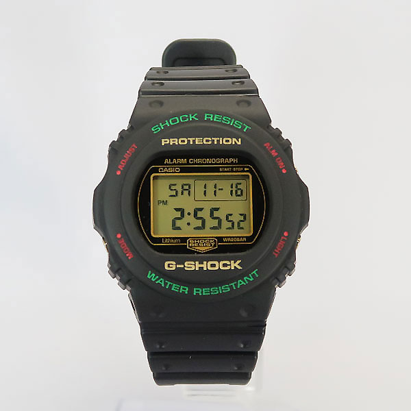 楽天市場 カシオcasio G Shock Gショック ジーショック クリスマスカラー Dw 5700th 1jf 国内正規品 ｋ ｒ