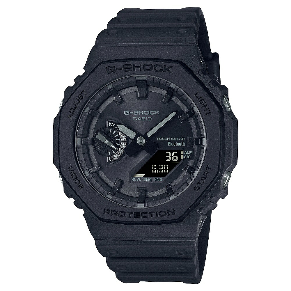 カシオCASIO G-SHOCK Gショック ジーショック スマートフォンリンク タフソーラー  カーボンコアガード構造 GA-B2100-1A1JF【国内正規】