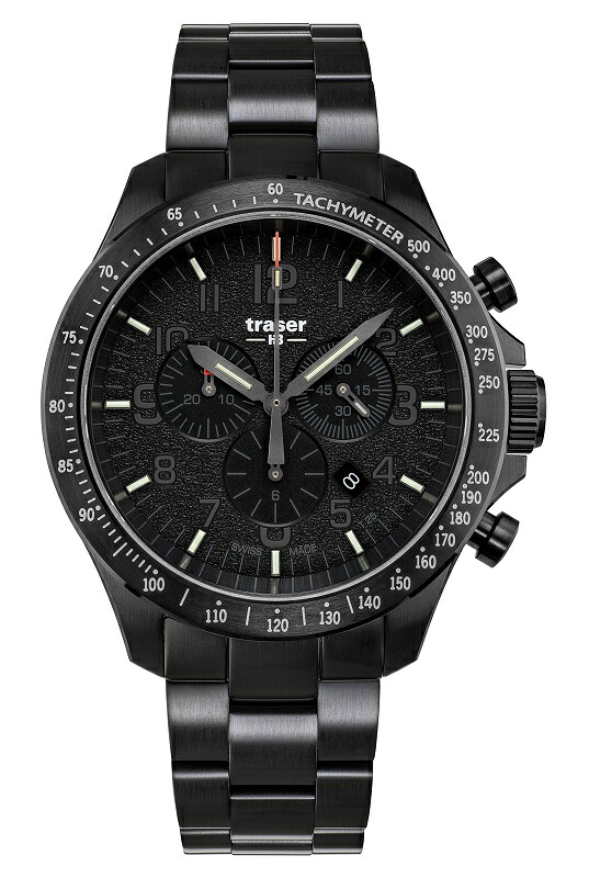 TRASER トレーサー　腕時計　メンズ　クォーツ　P67 Officer Pro Chrono Black 9031597【国内正規】