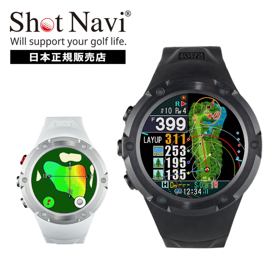 【正規品】SHOT NAVI ショットナビ ゴルフナビ EVOLVE PRO TOUCH【飛距離測定器】ブラック
