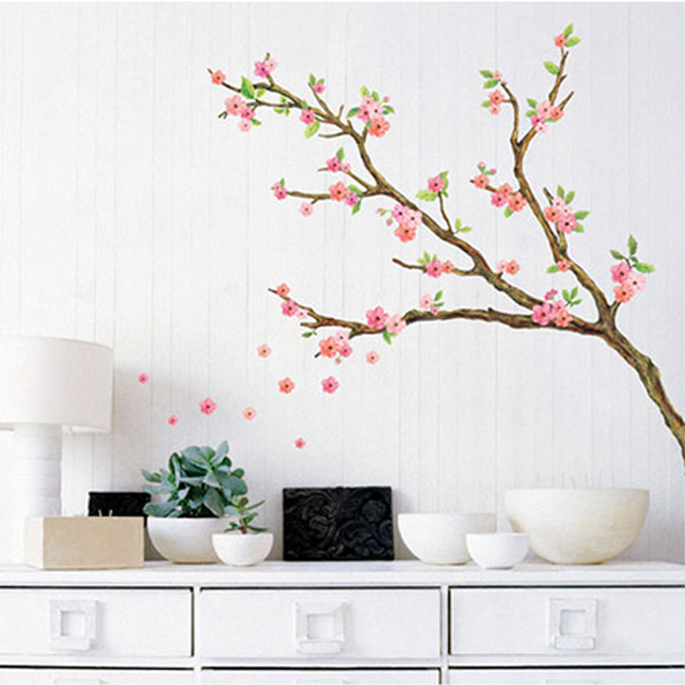 楽天市場 壁シール ウォールステッカー 50cmｘ70cm 花 さくら並木 桜 桜花 春 小薔薇 フラワー ソメイヨシノ 綺麗 花びら 桜吹雪 満開の 桜 春の風 ピンク 舞い散る 北欧 Diy インテリア ヲールステッカー キッズ 子供部屋 現実 想像 自分だけ 壁修復 壁紙 プチ大工