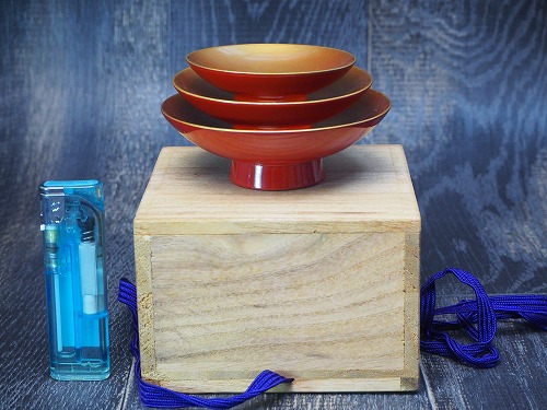 箱瀬淳一　漆器　輪島　カップ2個 箱瀬淳一 漆器 輪島 カップ2個