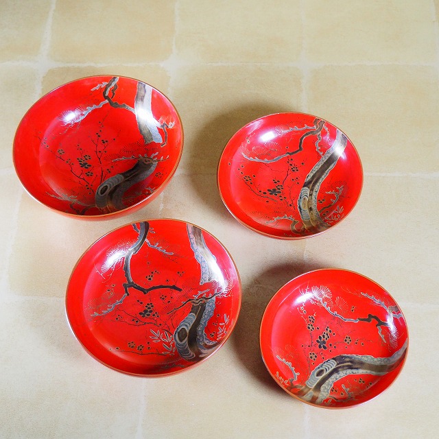 乾漆錫蒔絵四寸皿 2点 (未使用 新品同様) Amazon.co.jp: 乾漆錫蒔絵四寸皿2枚組 同様 : ホーム＆キッチン