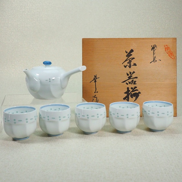 楽天市場】【煎茶道具 煎茶器】 煎茶器セット 萩焼き 泰山作