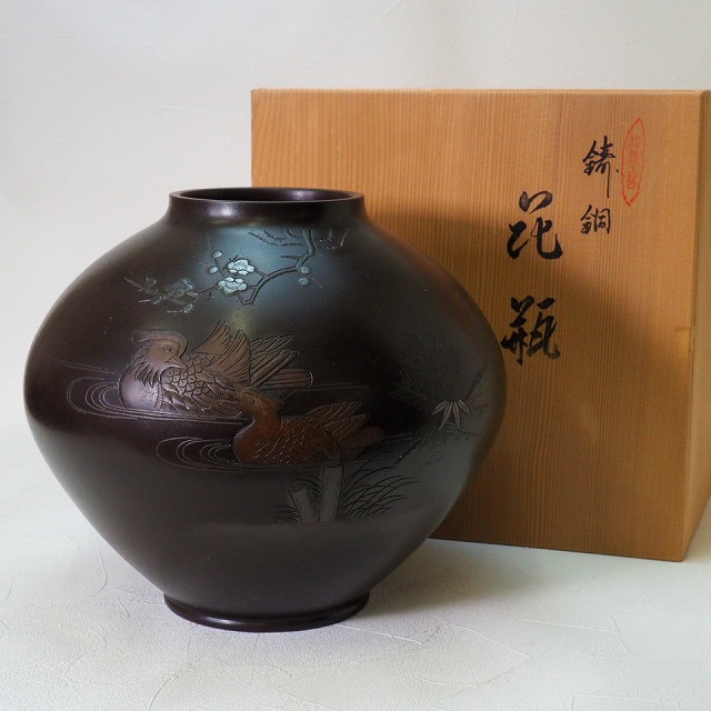 茶道具 古銅 蓮花 香合 茶道具】蔵六作 金閣寺落慶記念品 鹿苑香合 香合128 - メルカリ