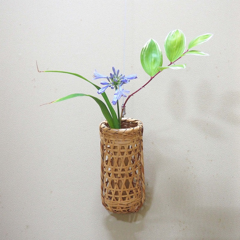 楽天市場】【国産】送料無料 虎竹ひょうたん花かご 花籠 はなかご 花