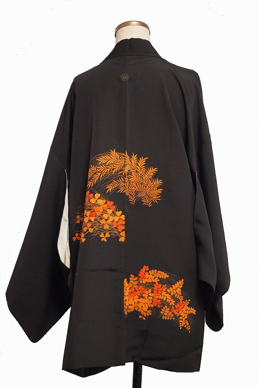 【楽天市場】picture haori haori Jacket autumn flowering plants pattern 005