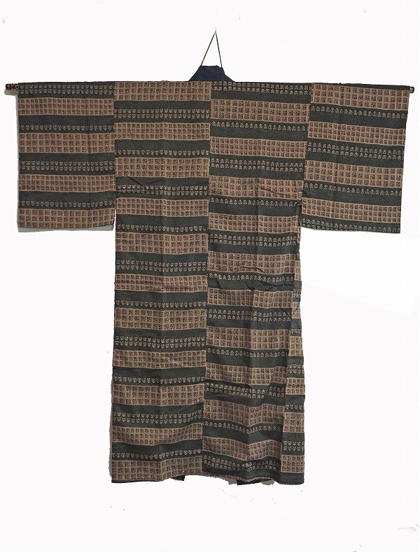 漢字文様 成人男性はだ着 0016 \u003cBR\u003e 0016 Chinese character pattern  Japanese vintage kimono underwea\