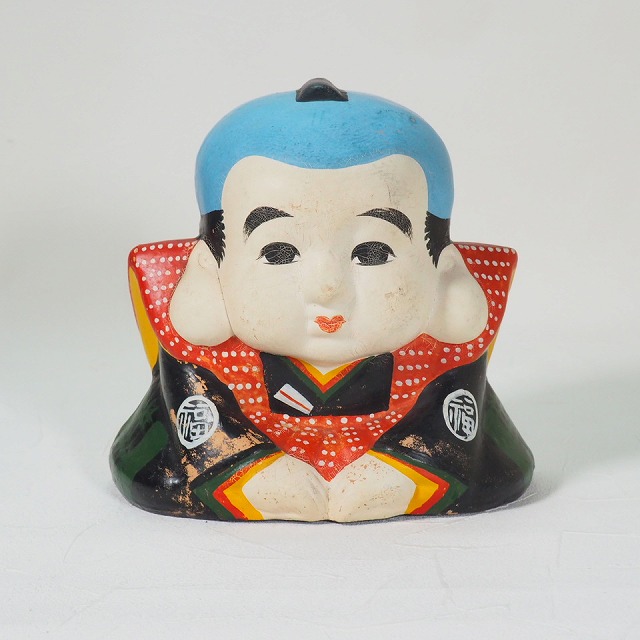 楽天市場】[貴重・生産終了品] 商売繁盛！ 千客万来！ 陶器製