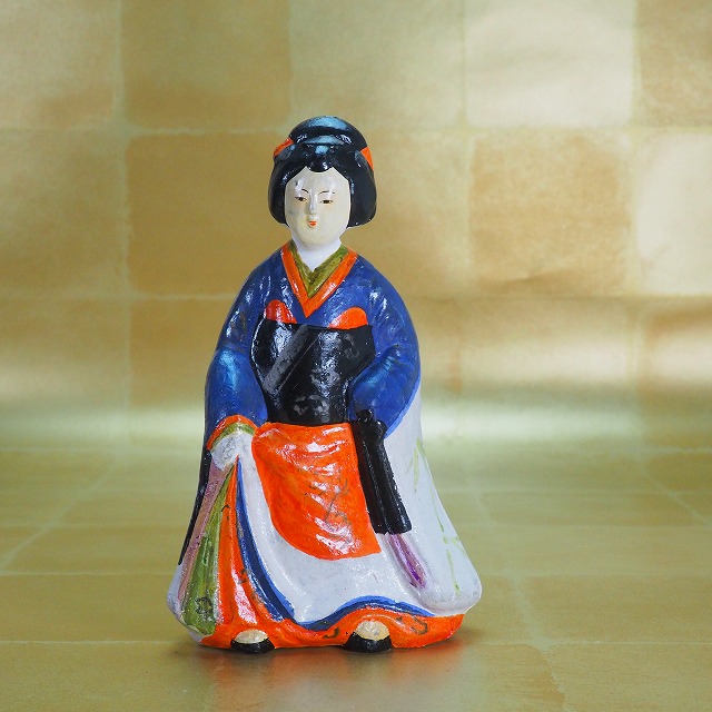 楽天市場】お内裏様 お雛様 土人形 0207雛人形 日本玩具 郷土人形 民族