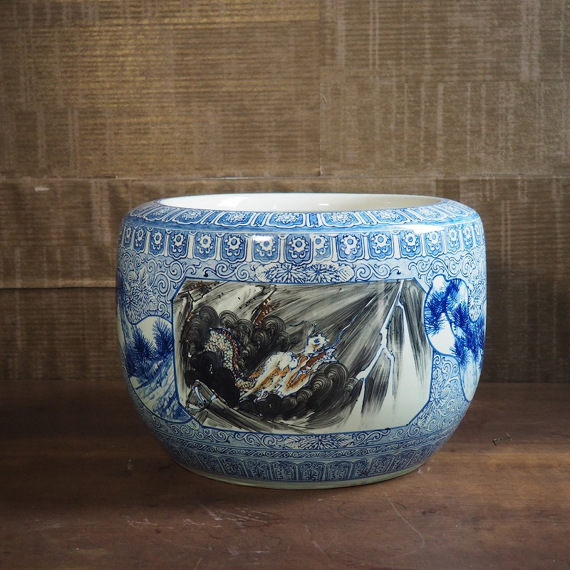 煙草盆　火鉢　手炙り　火入れ　骨董品 楽天市場】煙草盆 白磁火入れ 紫檀 0156火入れ 灰吹 火鉢 手