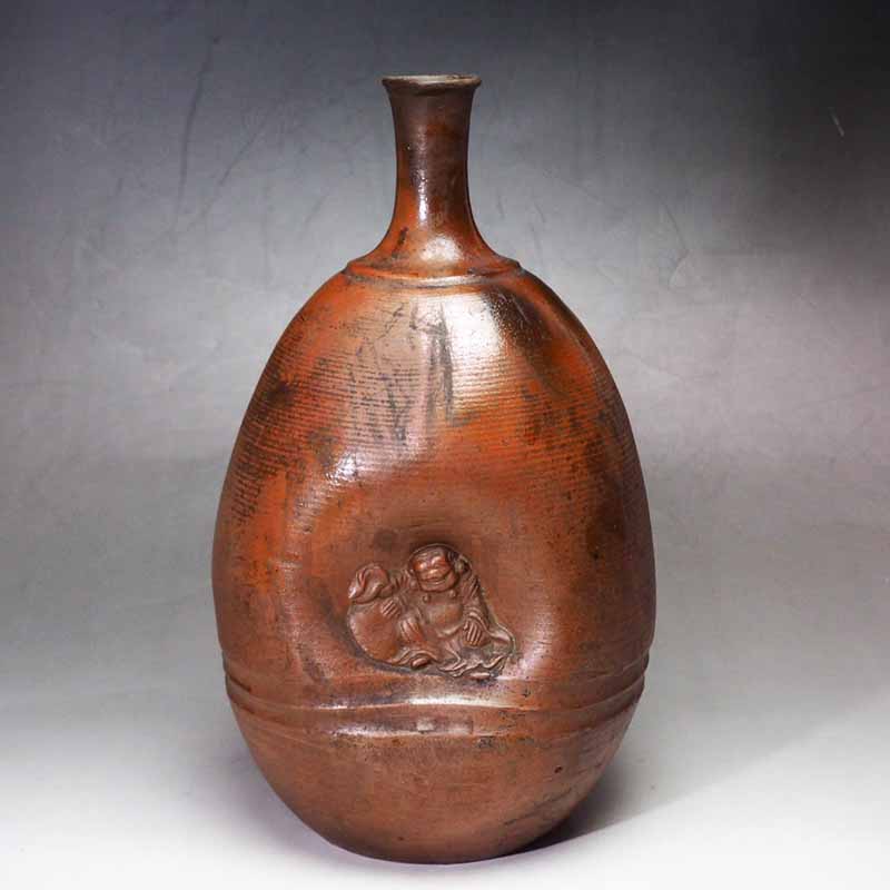 楽天市場】0198 備前焼 徳利 江戸時代 酒器 陶磁器 瀬戸物 食器