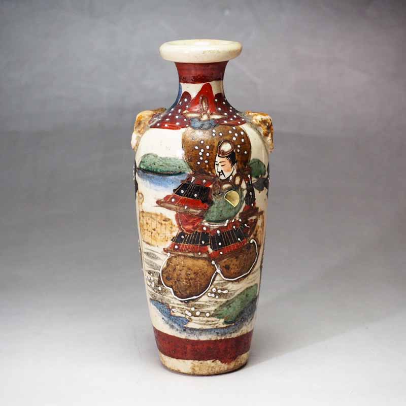 伊万里焼　徳利 伊万里色絵秞裏紅徳利 太治窯製 伊万里焼色絵秞裏紅