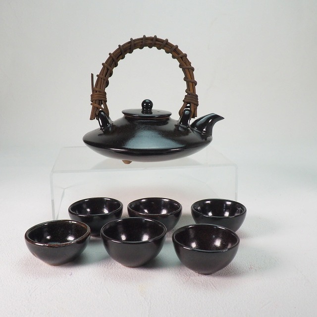 楽天市場】黒じょか 薩摩焼 2盃 セット 黒ヂョカ 薩摩焼の黒
