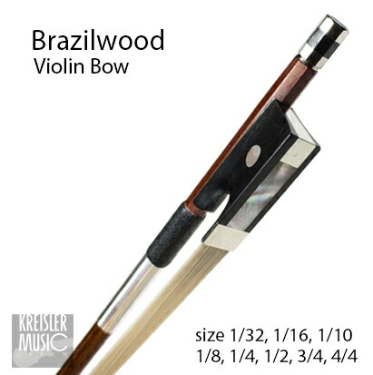 楽天市場】バイオリン弓 最上質ブラジルウッド イミテーション象牙