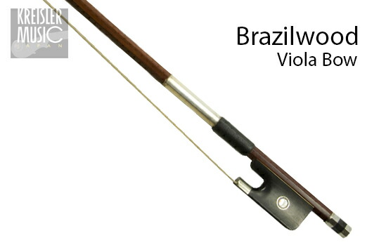 ビオラ 弓 上質ブラジルウッド ニッケル巻き