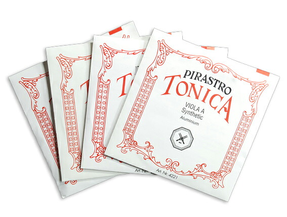 ビオラ弦 ピラストロ社製 トニカ Pirastro Tonica 4弦セット