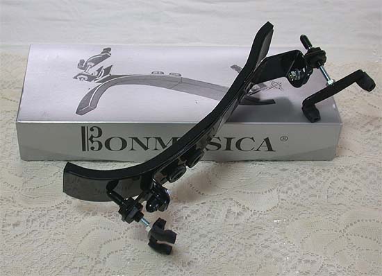 バイオリン 肩当て ドイツ製 BONMUSICA ボンムジカ  Shoulder Rest 軽量 アルミニウム合金 4 4サイズ