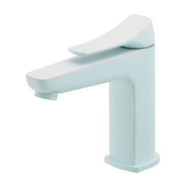 カクダイ シングルレバー混合栓 183-106A-MB（旧品番：183-304-B） フロストミント ４色展開｜Ｋ＆Ｒ住設商店 24,570円