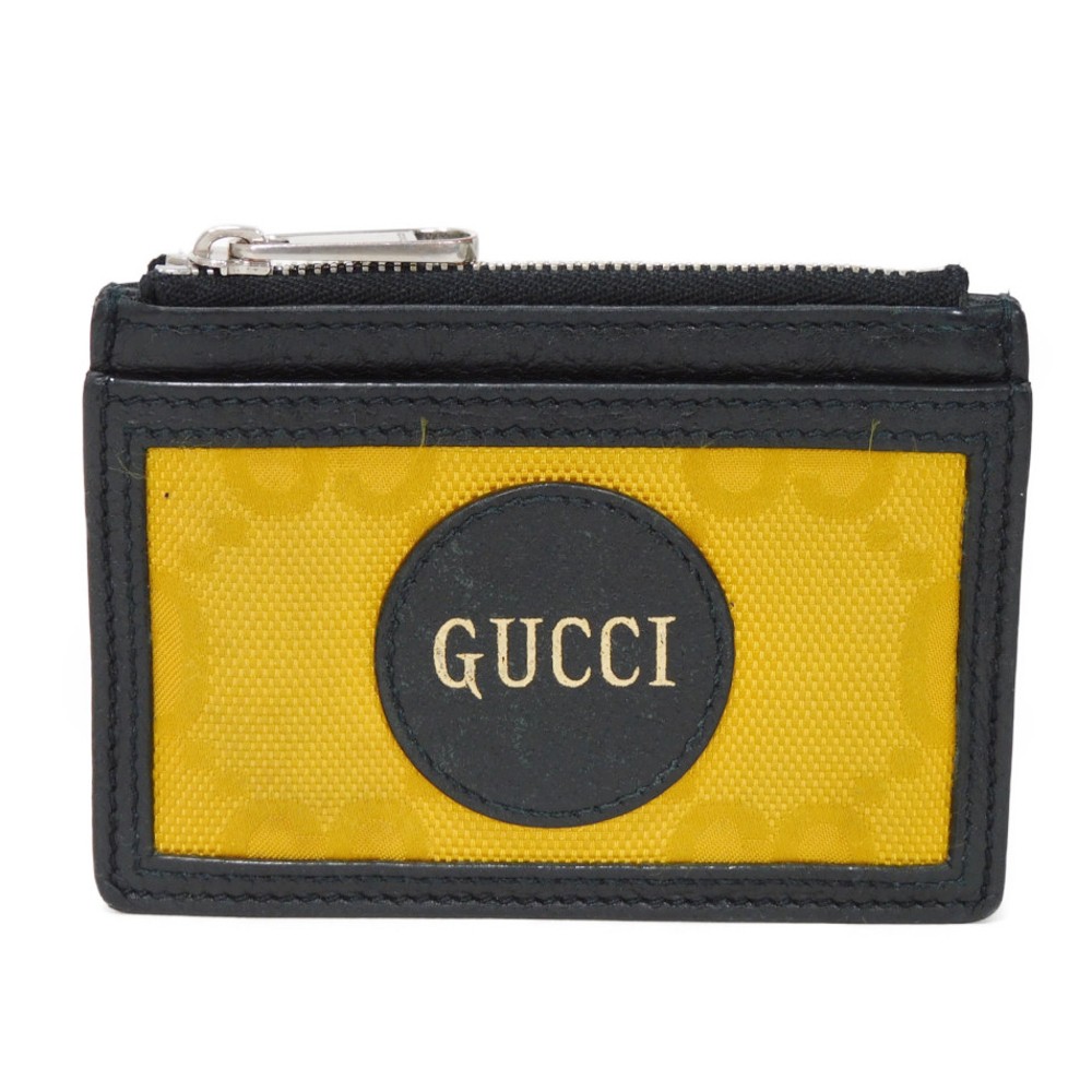 T29★　GUCCI　グッチ　コインケース　オフザグリット GUCCI - グッチ オフザグリット コイン カードケース GGナイロン