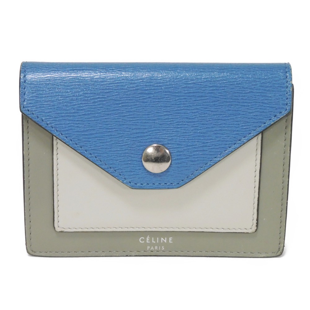 【CELINE】セリーヌ カードホルダー付きコインパース unisex CELINE】カードホルダー付きコインパース (CELINE/コインケース