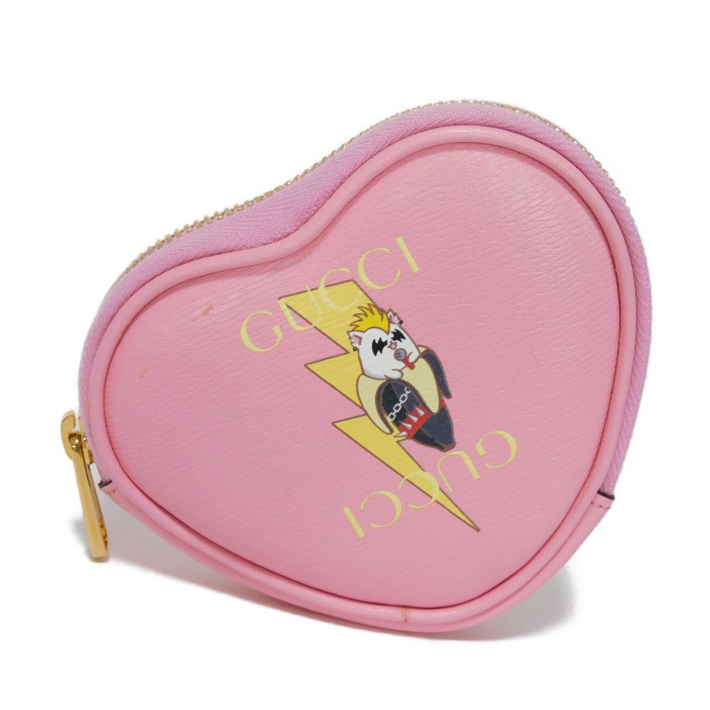 楽天市場】【中古】GUCCI （グッチ） ﾊｰﾄｼｪｲﾌﾟ ｺｲﾝｹｰｽ ばなにゃ