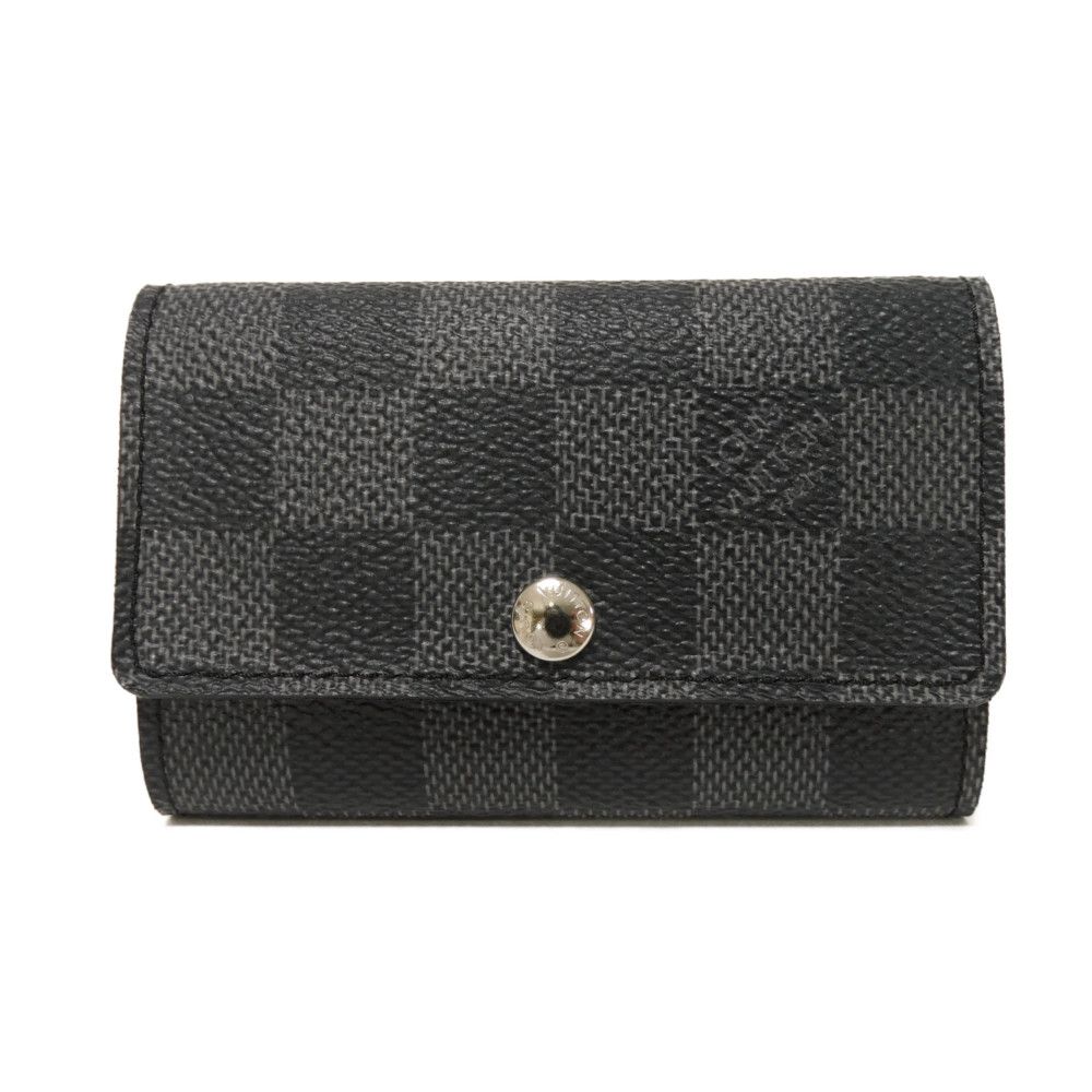 LOUIS VUITTON / キーケース/レザー/BLK/チェック/メンズ/N62662 06028i-01.jpg
