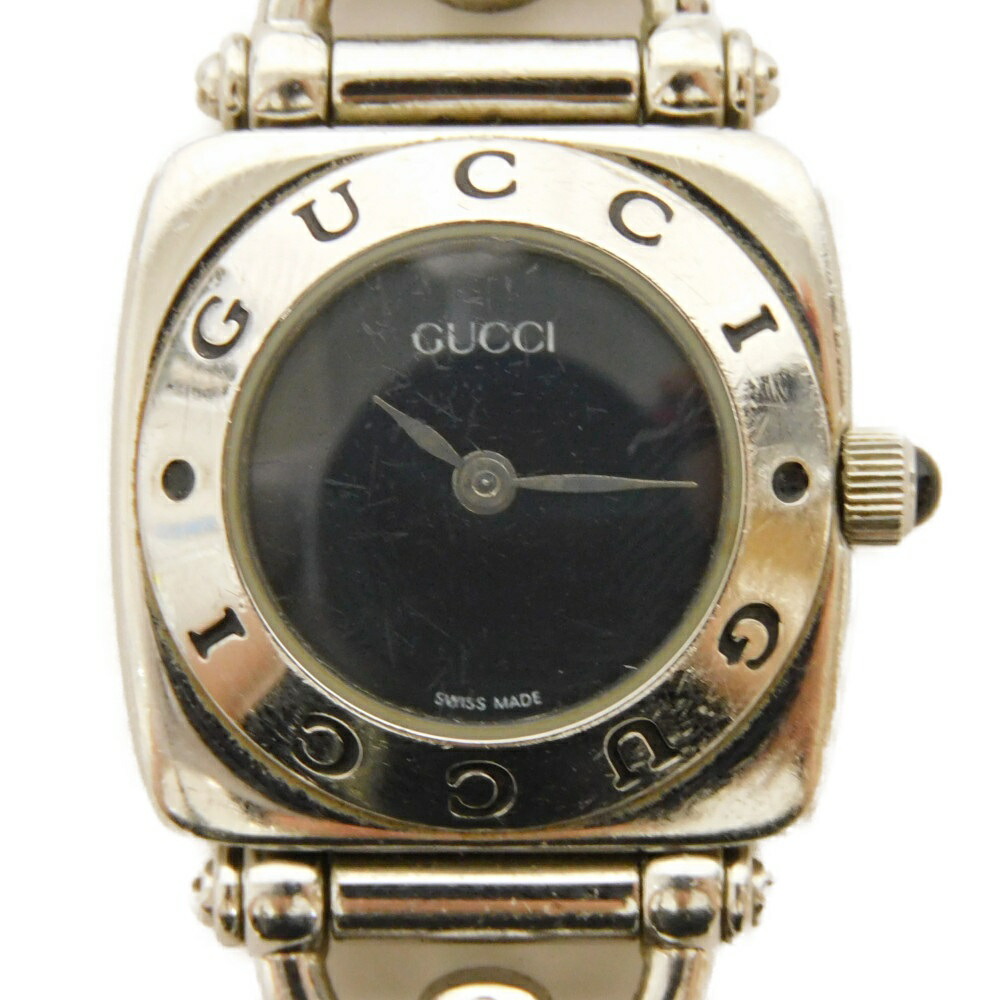新品電池☆希少☆GUCCI 6400L ホースビット 腕時計 付属品完品