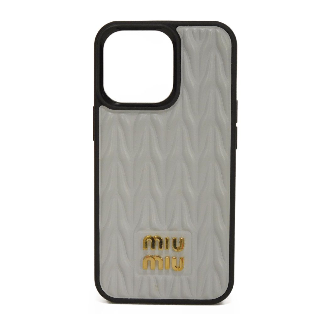 楽天市場】ミュウミュウ iPhoneケース 5ZH149 2F5X F0591 レザー