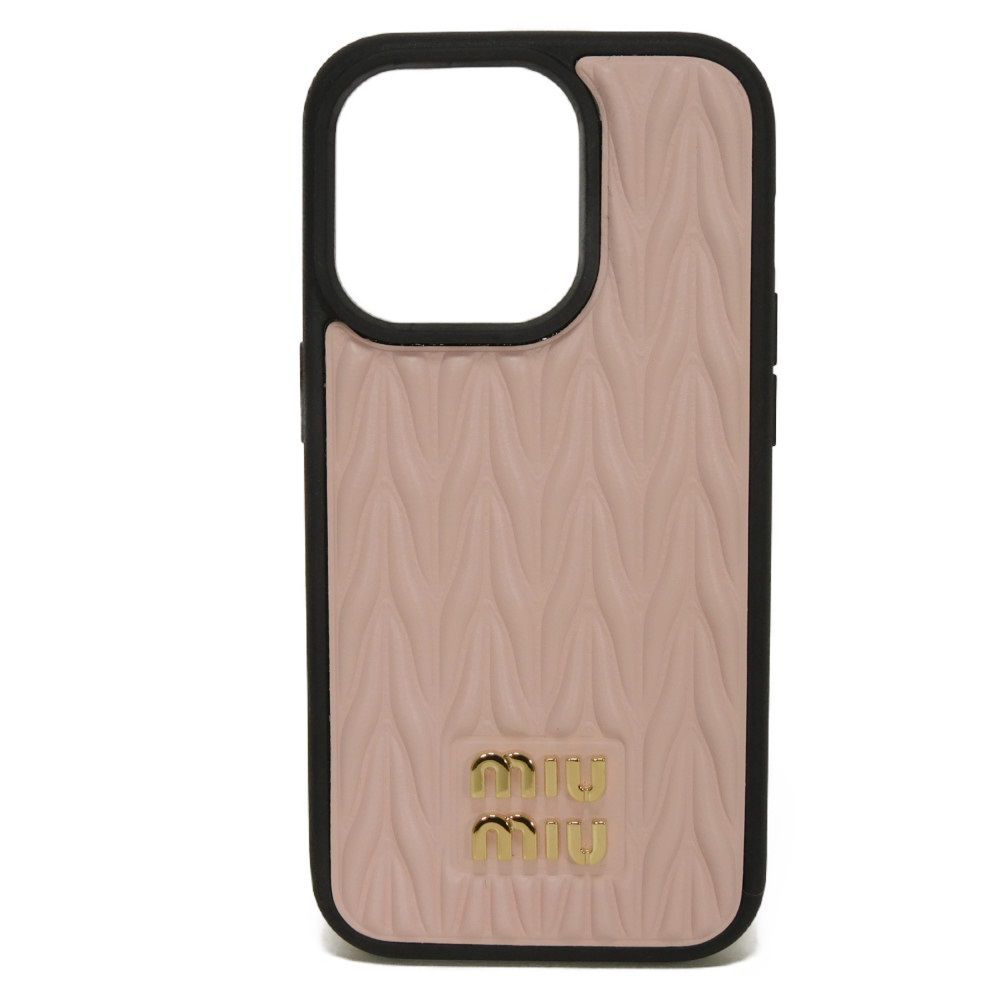 MIU MIU - MIUMIU ミュウミュウ iPhone13pro レザー MIU MIU - ミュウミュウ MIU MIU iPhoneケース レザー