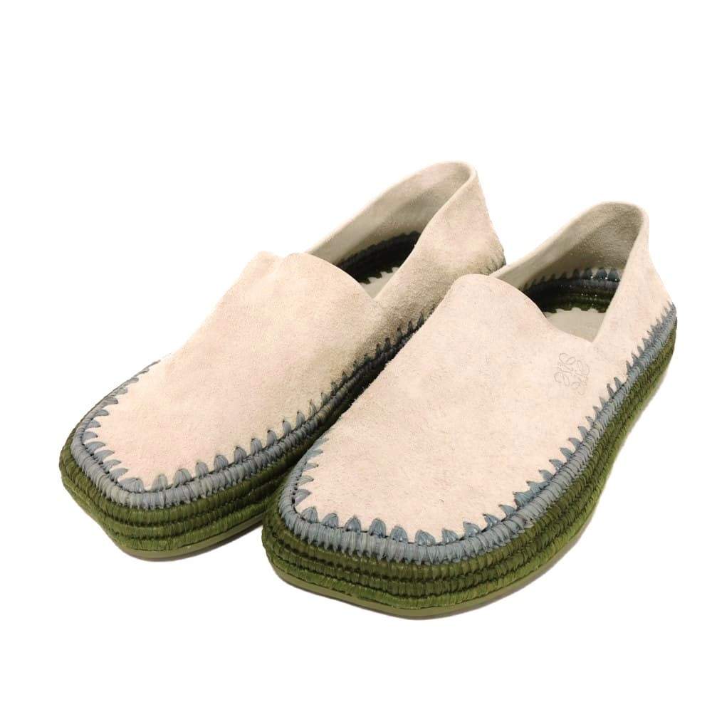 美品 LOEWE・エスパドリーユ ロエベがエスパドリーユをモダンに再解釈｜「パウラズイビザ」2025新作