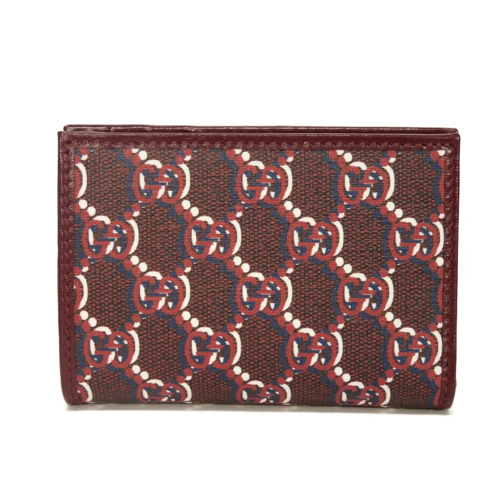 グッチ GUCCI 二つ折り紙入れ GG影ぼうし 並み並み ウォレット 付け届け GGスプリーム ボルドーワイン 未当てはめる GG ロゴタイプ ロッソアンコーラ 795060 FADM0 6242 メンズ レディースサイフ お紙入れ 窈窕たる 御膳上等 窈窕たる 成年者 ブランド名【中古】