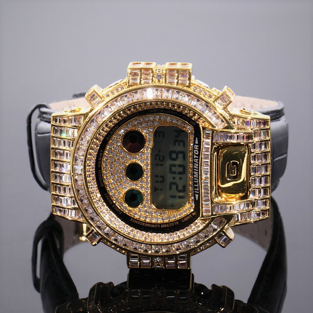 g shock leather strap