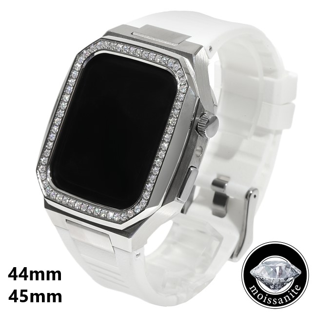 楽天市場】モアサナイト アップルウォッチケース 40mm/41mm シリーズ4