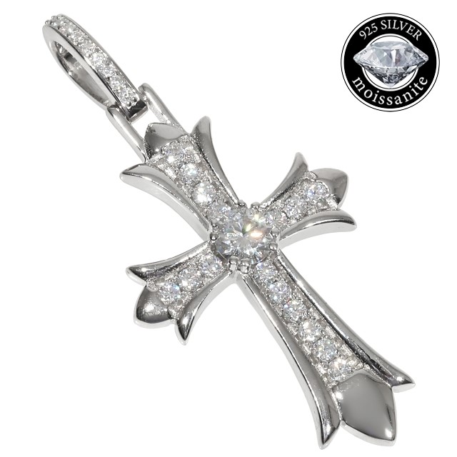 楽天市場】＼ランキング入賞／ モアサナイト ゴールドクロスペンダント