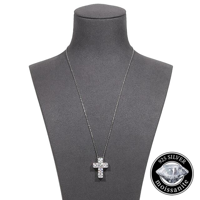 楽天市場】モアサナイト ベイビークロス ペンダントトップ Moissanite