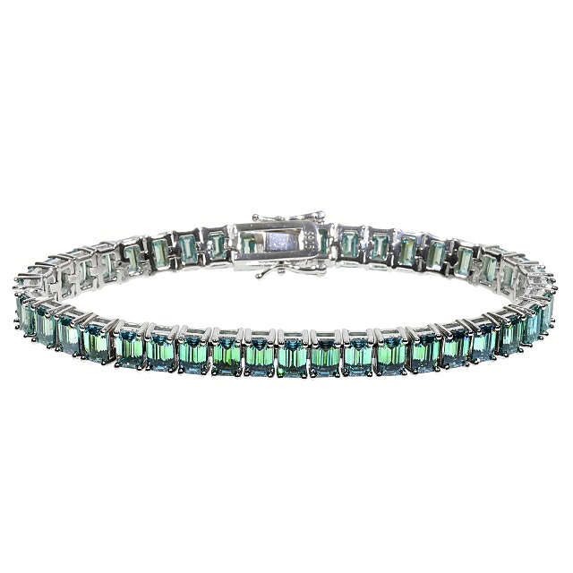 楽天市場】ブラックモアサナイト 4mm VVS テニスブレスレット