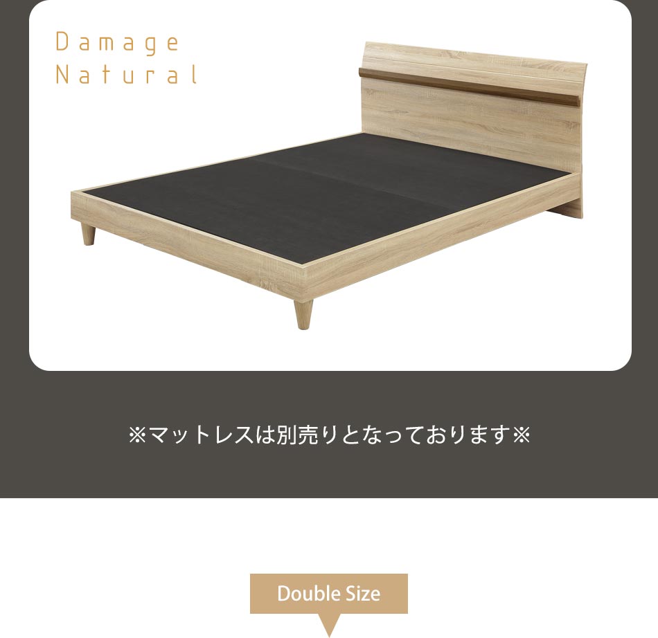 ベッドフレーム ダブルベッド 送料無料 ダブルサイズ ダブル シンプル モダン 棚付き Dサイズ 布張り床板 スマホ棚付き septicin Com