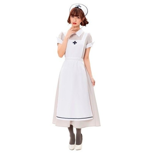 【楽天市場】クラシックロングナース 886280 ナース コスプレ ハロウィン:クリスタルハート