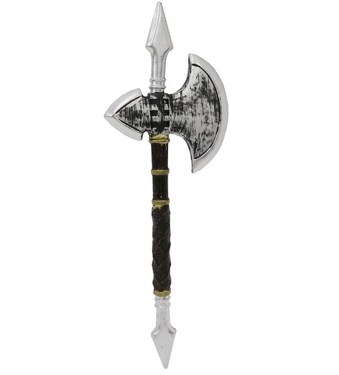 （よ）武器 二刃斧と鎖付き球体 フレイル アックス コスプレにも Amazon.co.jp: otaku gear 37インチ ヒロイックマスターフォーム