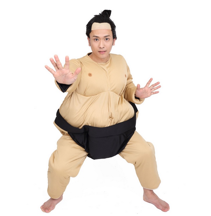 相撲コスチューム （440950）【 コスプレ 衣装 ハロウィン 仮装 コスチューム 男性用 お相撲さん すもう 大人用 メンズ パーティーグッズ 力士 まわし 余興 関取 】