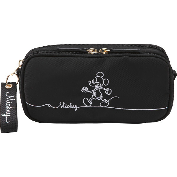 楽天市場】ミッキーマウスポーチ D5811BKー0 : ギフトのお店 シャディ