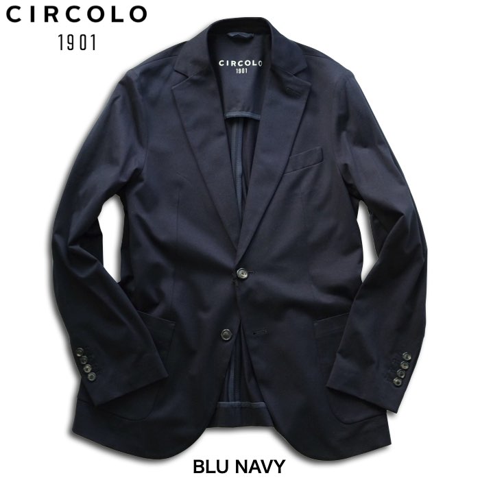 新品【CIRCOLO 1901 チルコロ ライトブルー系ジャケット】ラルディーニ 楽天市場】【セール20】CIRCOLO 1901 チルコロ 1901 メンズ